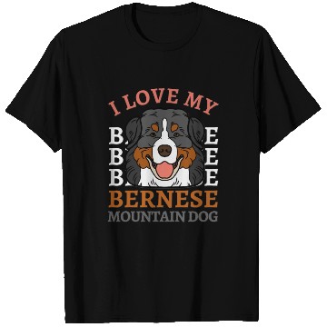 Discover Bernese Mountain Dog cute mom of Bernese Mountain T Shirts