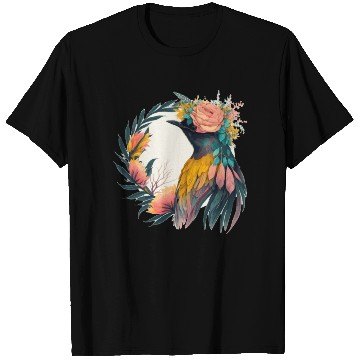 Discover Cute Bird Of Paradise Bird Flower Crown Pet Birds T Shirts