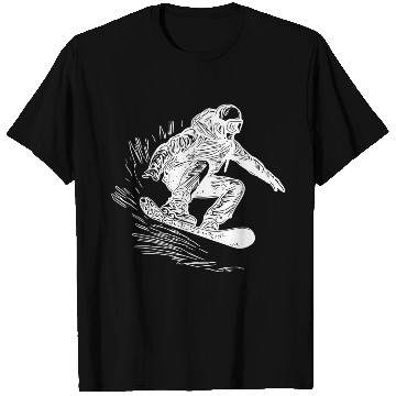 Discover Snowboarding Jump Style Crass Snowboard Move T Shirts