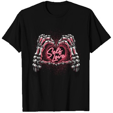 Discover Self Love Bones Heart T Shirts
