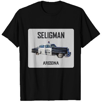 Discover Old car city of Seligman in Arizonna, US Route 66 T Shirts