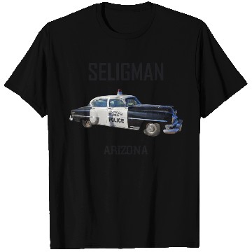 Discover Old car city of Seligman in Arizonna, US Route 66 T Shirts
