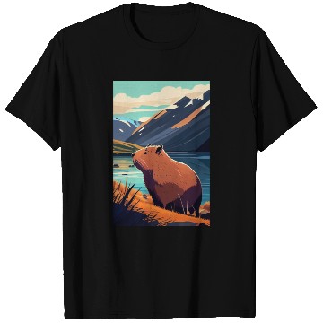 Discover Capybara Nature Capibara T Shirts