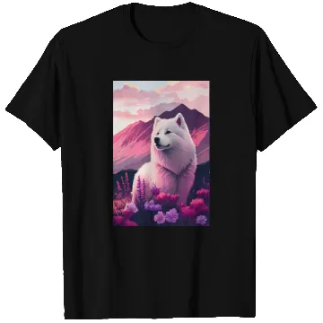 Discover Samoyed Nature T Shirts