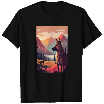 Discover Belgian Malinois Nature T Shirts