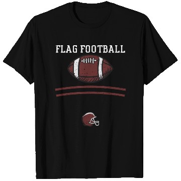 Discover Flag Football - Football T Shirts