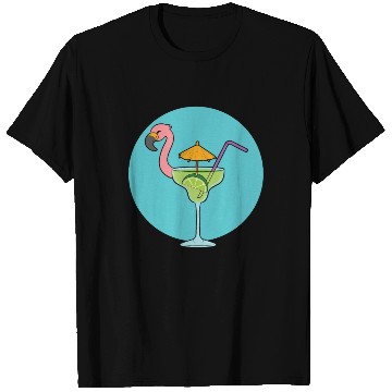 Discover Flamingo Cocktail T Shirts