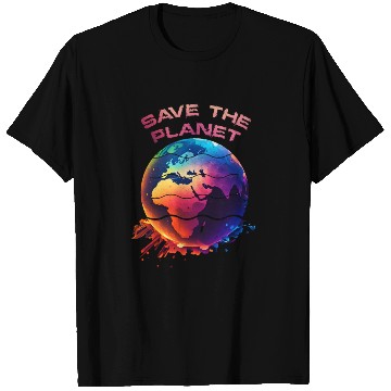 Discover Save the Planet Nature Environment Earth T Shirts