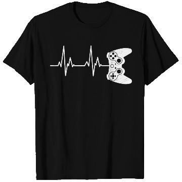 Discover Video Game Gamer Heartbeat Video Game Lover T Shirts