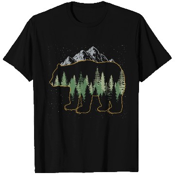 Discover Grizzly Mountain Wildlife Bear T Shirts