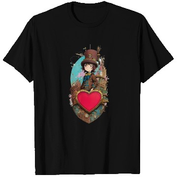 Discover Gears and Lace: A Cute Steampunk Design T Shirts