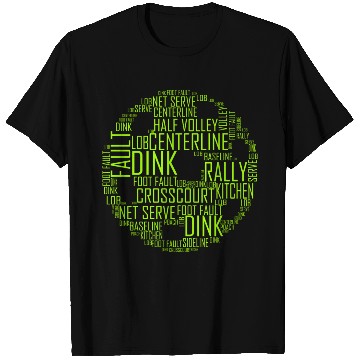 Discover Green Pickle Ball T Shirts