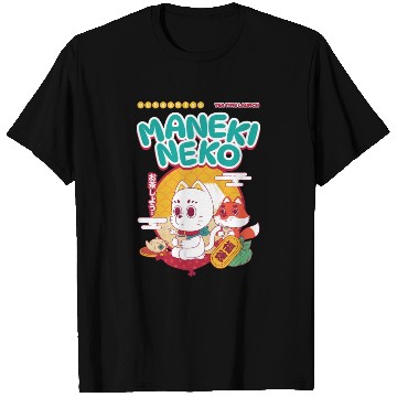 Discover Maneki Neko. T Shirts