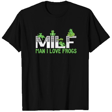Discover Man I Love Frogs Tadpole Amphibian Herpetologist T Shirts