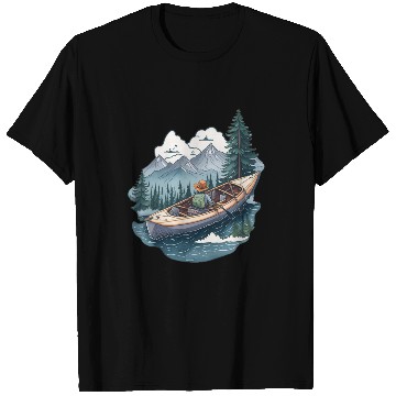 Discover Travel kayak tour T Shirts