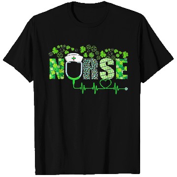 Discover Irish Nurse Shamrock Stethoscope St Patricks Day T Shirts
