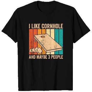 Discover Funny Cornhole Retro T Shirts
