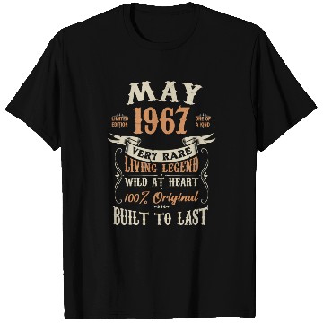 Discover May 1967 Birthday Surprise T Shirts