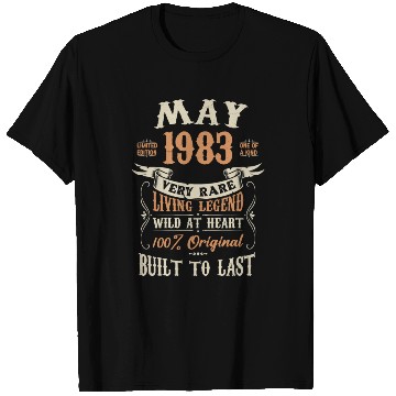 Discover May 1983 Birthday Surprise T Shirts