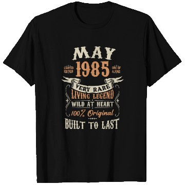 Discover May 1985 Birthday Surprise T Shirts