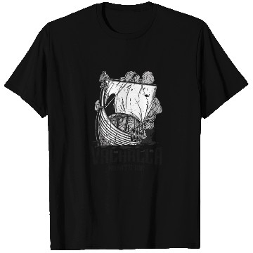 Discover Valhalla awaits me - Viking T Shirts