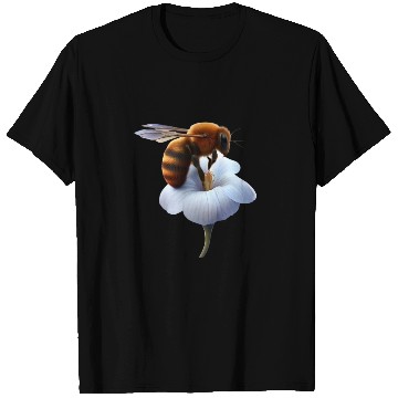 Discover bee on flower T Shirts