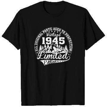 Discover Vintage 1945 Birthday T Shirts