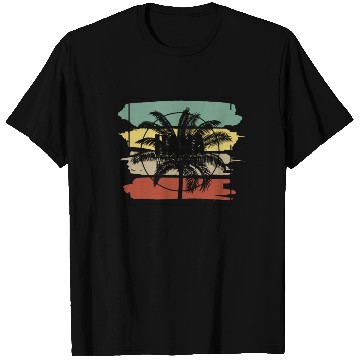 Discover Hana Maui Hawaii Palm Tree Retro Artistic T Shirts