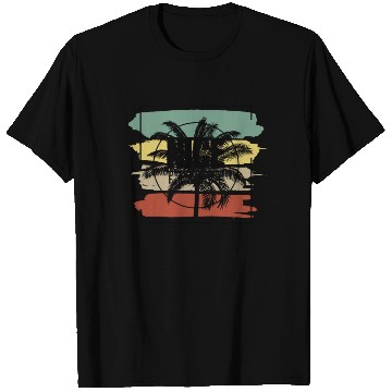 Discover Nice France Palm Tree Retro Artistic T Shirts