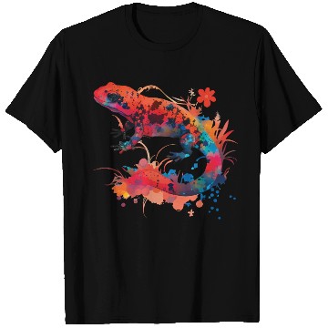 Discover Magical Red Salamander T Shirts