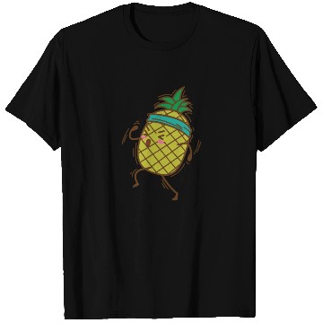 Discover Pineapple goes jogging or running sweet Fruit T Shirts