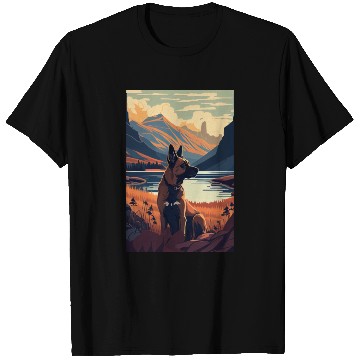 Discover Belgian Malinois Nature T Shirts