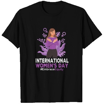Discover International Women's Day 2023 8 March IWD Embrace T Shirts