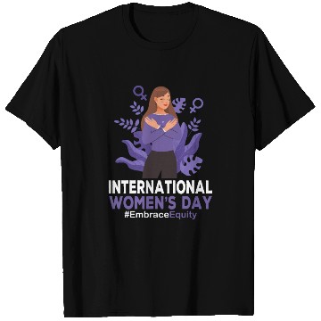 Discover International Women's Day 2023 8 March IWD Embrace T Shirts