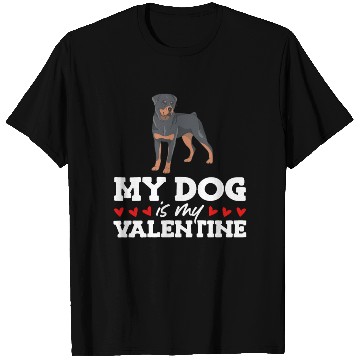 Discover My Dog Is My Valentine Date Cute Doggy T Shirts