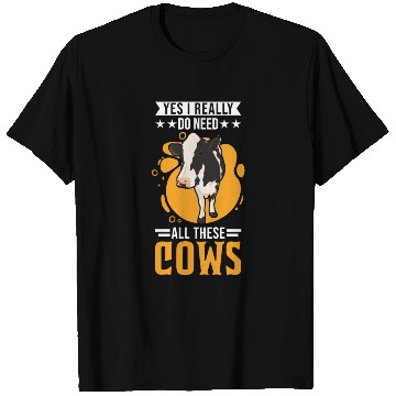 Discover Cow Cattle Breeder Farmer Cows T Shirts