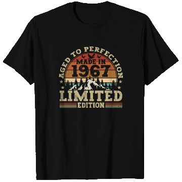 Discover Vintage 1967 Birthday T Shirts