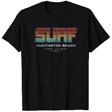 Discover Surf in Huntington Beach nature T Shirts