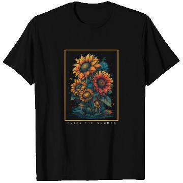 Discover Psychedelic Sunflowers Garden Nature Lover T Shirts