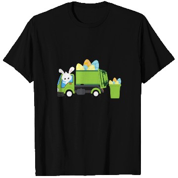 Discover Garbage Truck Easter Bunny Egg Hunt Toddler Kids B T Shirts