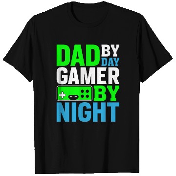 Discover Dad By Day Gamer By Night T Shirts