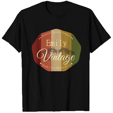 Discover Emily Vintage Design T Shirts