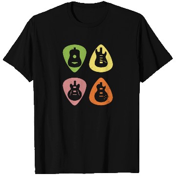 Discover Guitar plectrum T Shirts
