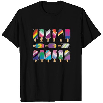 Discover Ice Cream Gay LGBTQ Rainbow LGBT Pride Month T Shirts