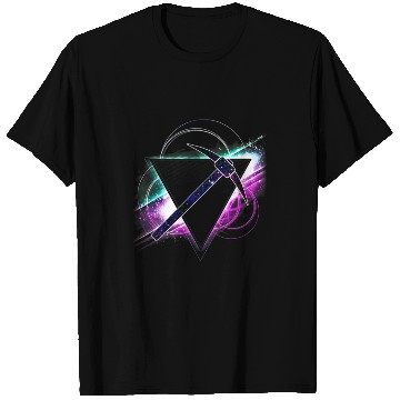 Discover Aesthetic Galaxy Pick Axe Miner T Shirts