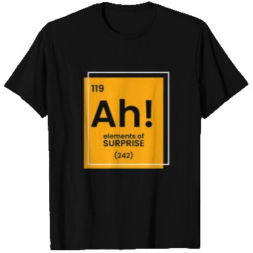 Discover Ah Element of surprise funny Chemist merch funny c T Shirts