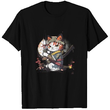 Discover The Battlefield: A Samurai Cat's Tale T Shirts