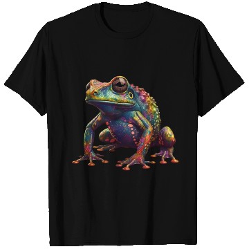 Discover Psychedelic frog in vibrant colors dart frog T Shirts