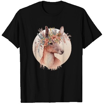 Discover Cute Australian Kangaroo Flower Crown Animal Lover T Shirts