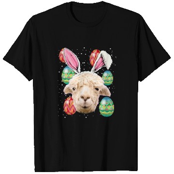 Discover Easter Bunny Alpaca Funny Farmer Easter Alpaca T Shirts